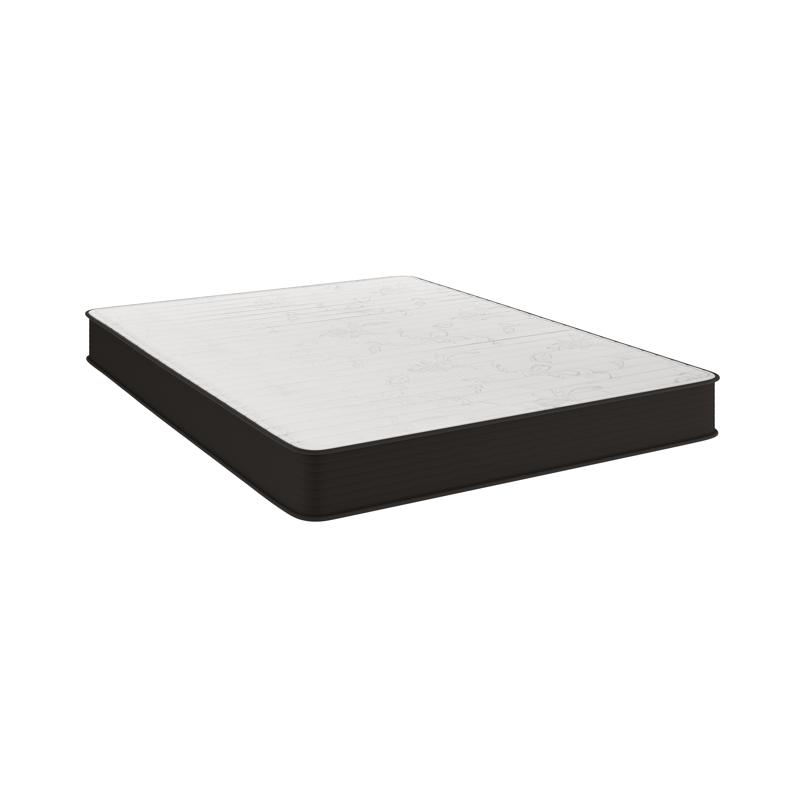 flash furniture Dream 8 Inch Hybrid Mattress Full Size High Density Foam and Innerspring Mattress in a Box CertiPur-US Certified Foam