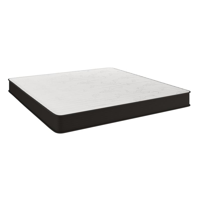 flash furniture Dream 8 Inch Hybrid Mattress King Size High Density Foam and Innerspring Mattress in a Box CertiPur-US Certified Foam