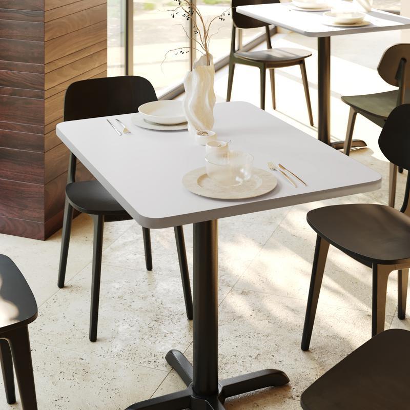 flash furniture Glenbrook 24'' x 30'' Rectangular Table Top with White or Gray Reversible Laminate Top