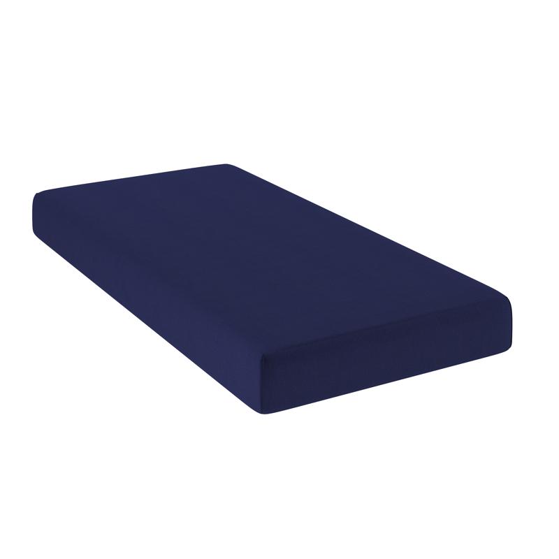 Flash Furniture Irvine Liquid-Resistant Memory Foam 8" Twin XL Mattress With Removable Cover With Zipper In Blue