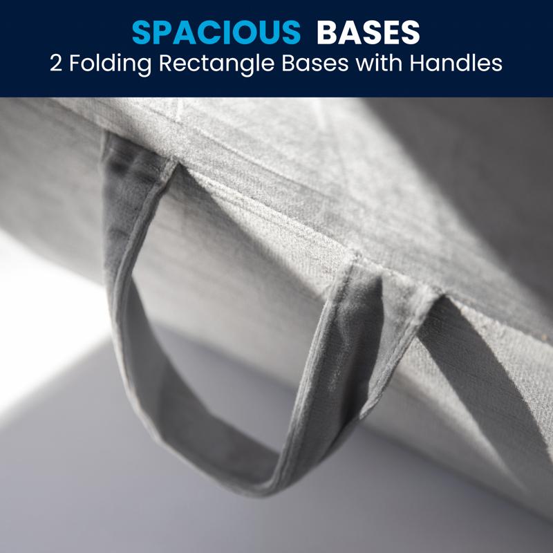 Flash Furniture Marlowe 56" Modular Kids Play Couch With 6 Soft Foam Sectional Sofa Pieces In Gray