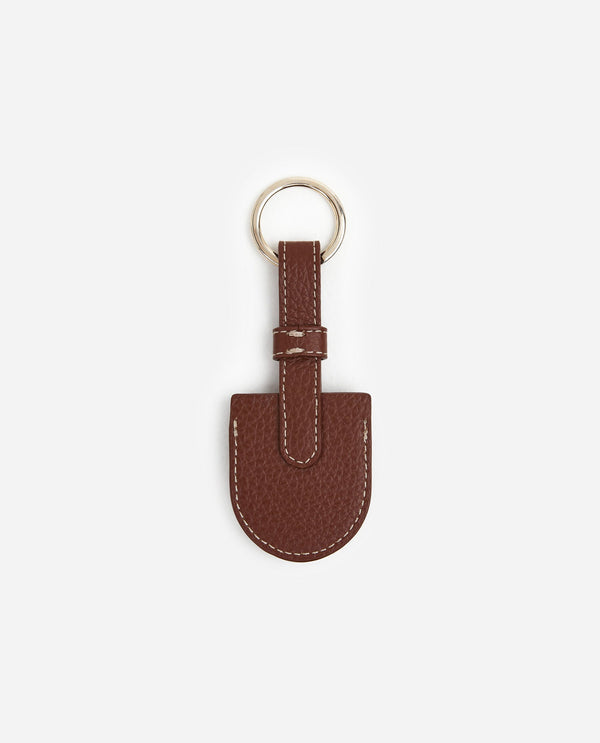 Flattered Airy Keyring Leather Cognac