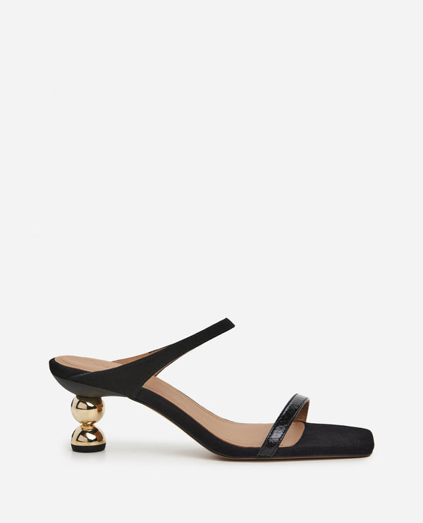 flattered Ali Leather Black