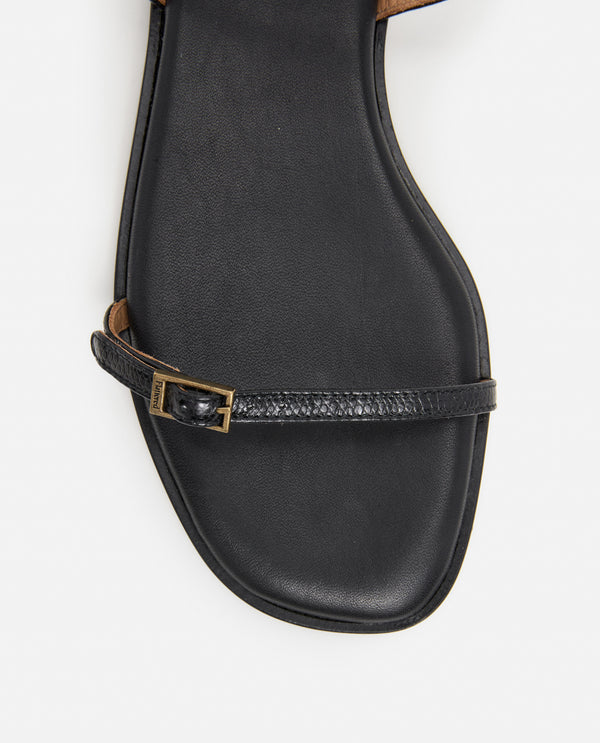 Flattered Alice Leather Black