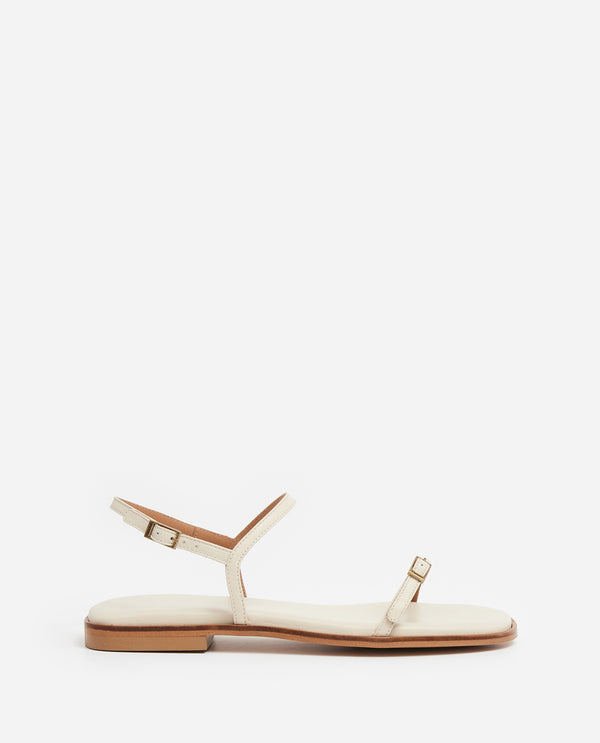 flattered Alice Leather Vanilla