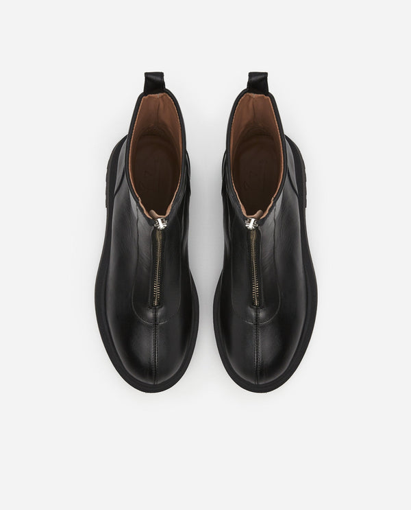 Flattered Alma Leather Black