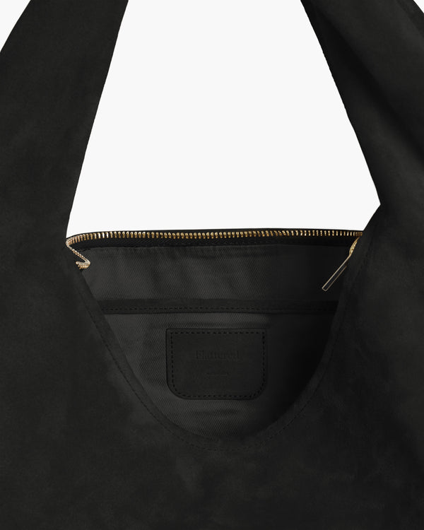 Flattered Alva Shoulder Bag Suede Black