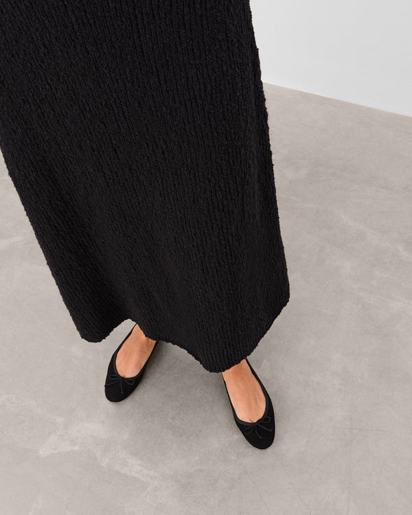 Flattered Anna Suede Black