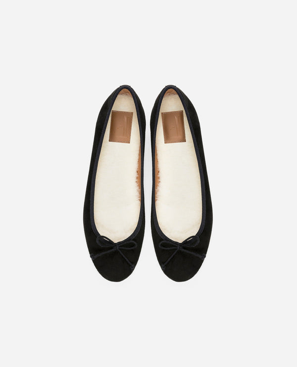 Flattered Anna Suede Black