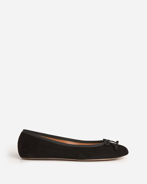 flattered Anna Suede Black