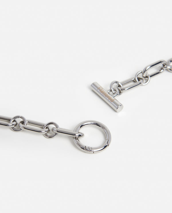 Flattered Antonia Belt Metal Pearl Grey