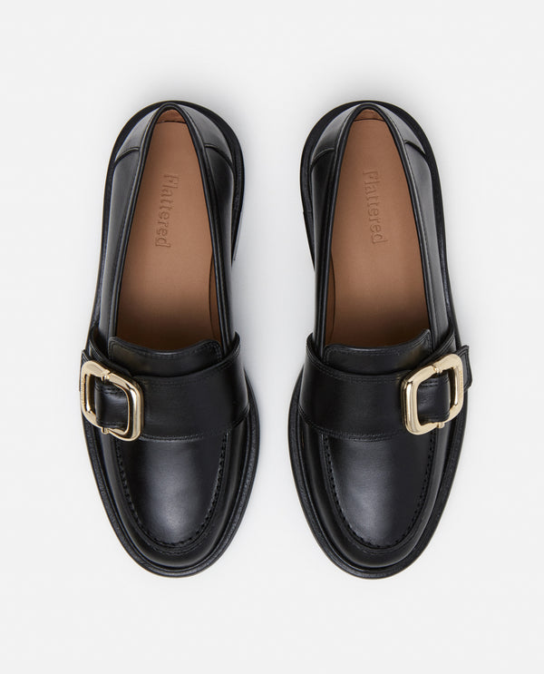 Flattered Aspen Leather Black