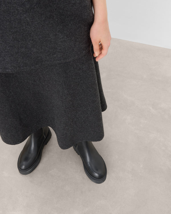 Flattered Assia Leather Black