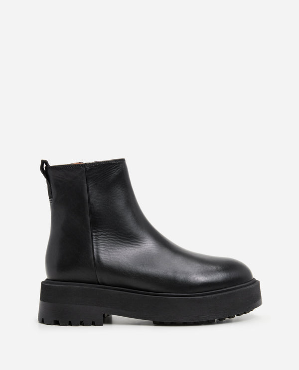 flattered Assia Leather Black