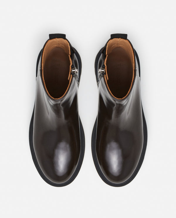 Flattered Assia Leather Chocolate