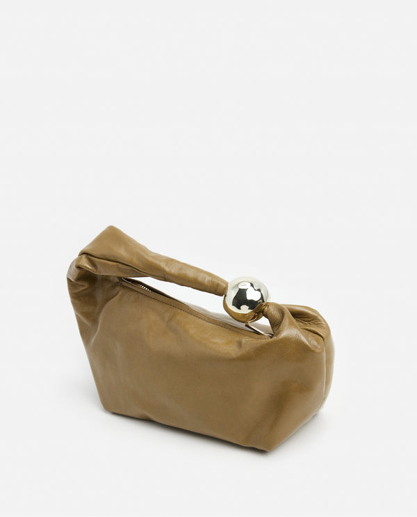 Flattered Astrid Handbag Leather Patent Olive
