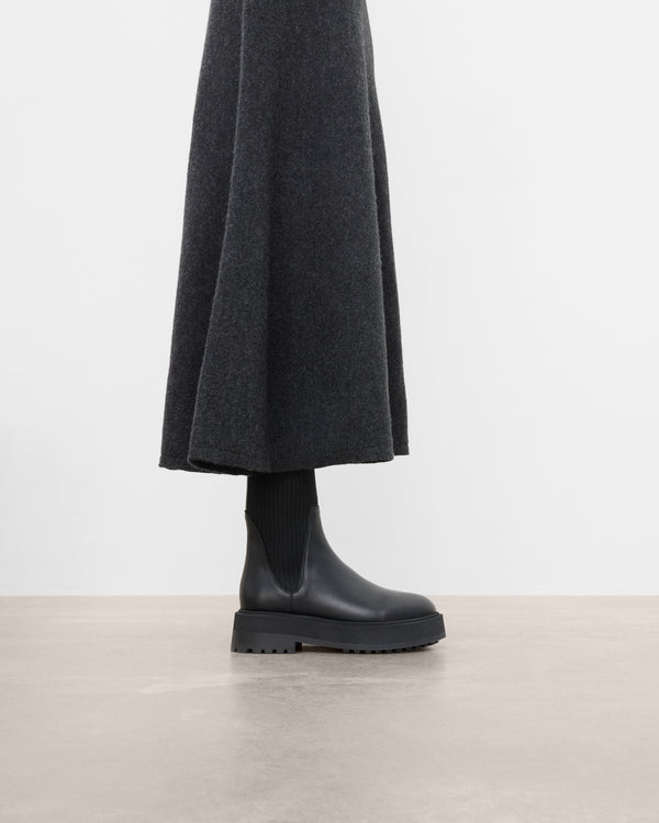 Flattered Aurora Leather Black