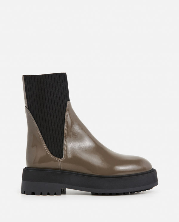 flattered Aurora Leather Khaki