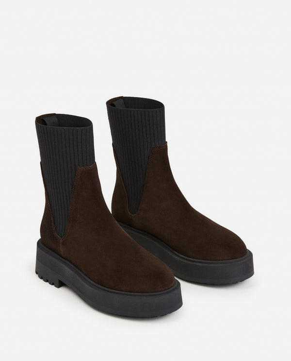 Flattered Aurora Suede Chocolate