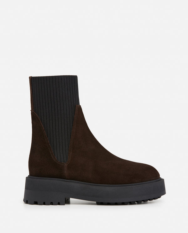 flattered Aurora Suede Chocolate