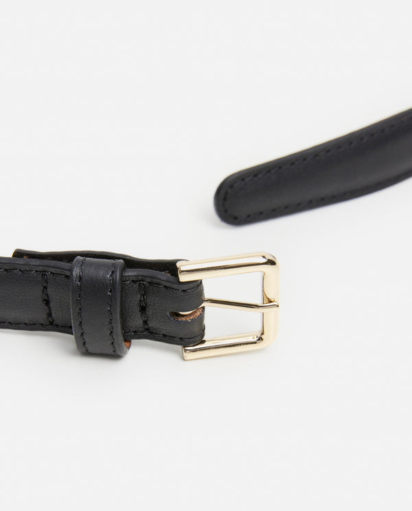 Flattered Barbara Belt Leather Black