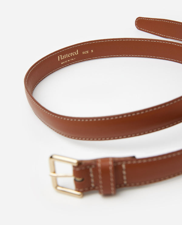 Flattered Barbara Belt Leather Cognac