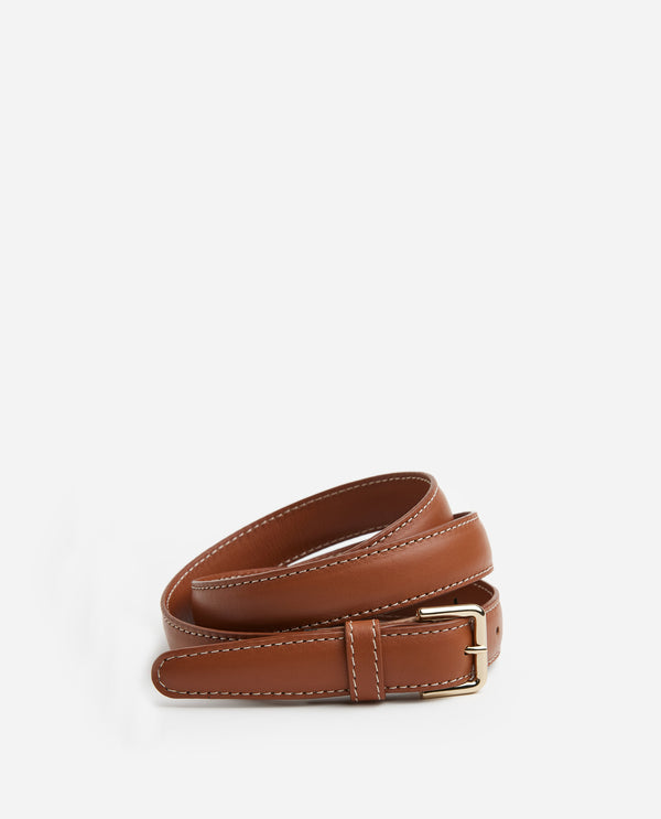 flattered Barbara Belt Leather Cognac