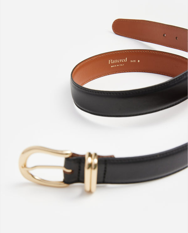 Flattered Beatrice Belt Leather Black
