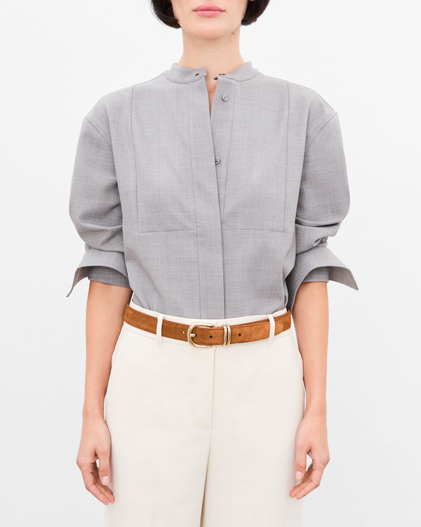 Flattered Beatrice Belt Suede Bourbon