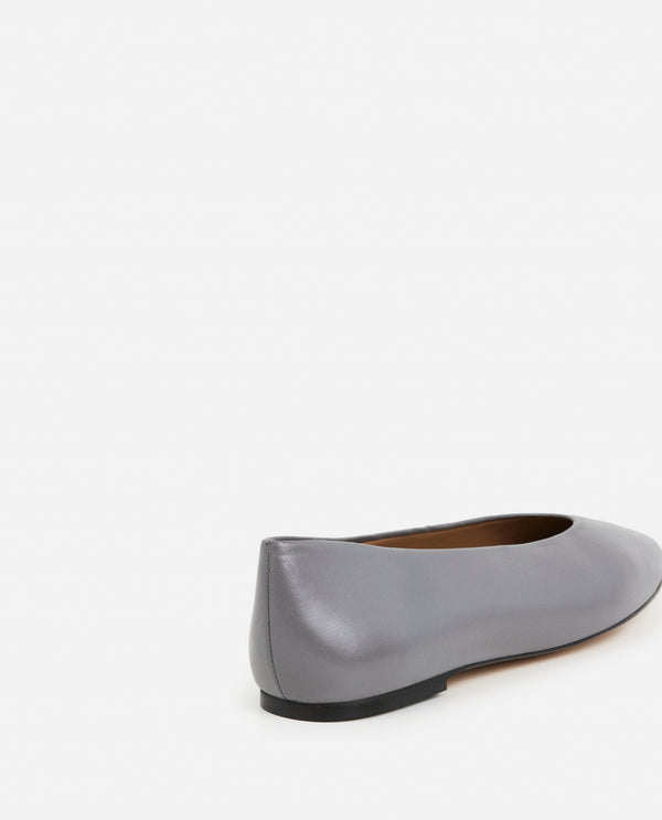 Flattered Belinda Leather Stone Grey