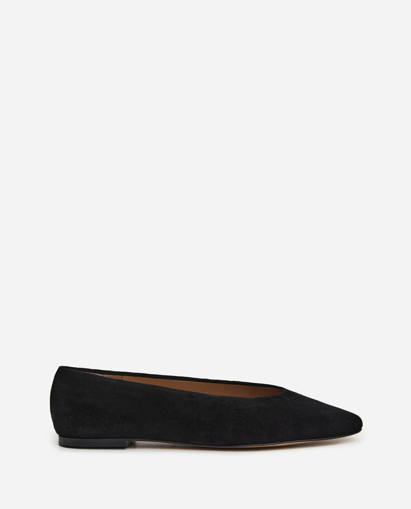flattered Belinda Suede Black
