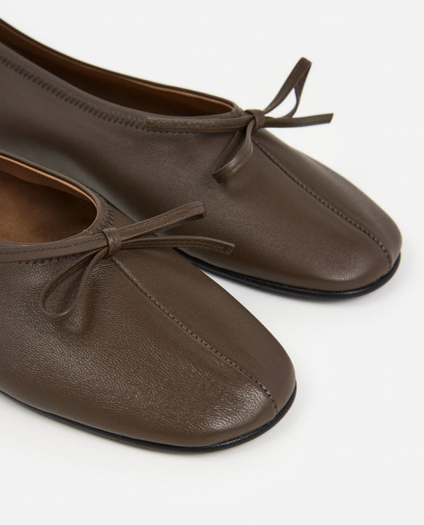 Flattered Blaise Leather Khaki