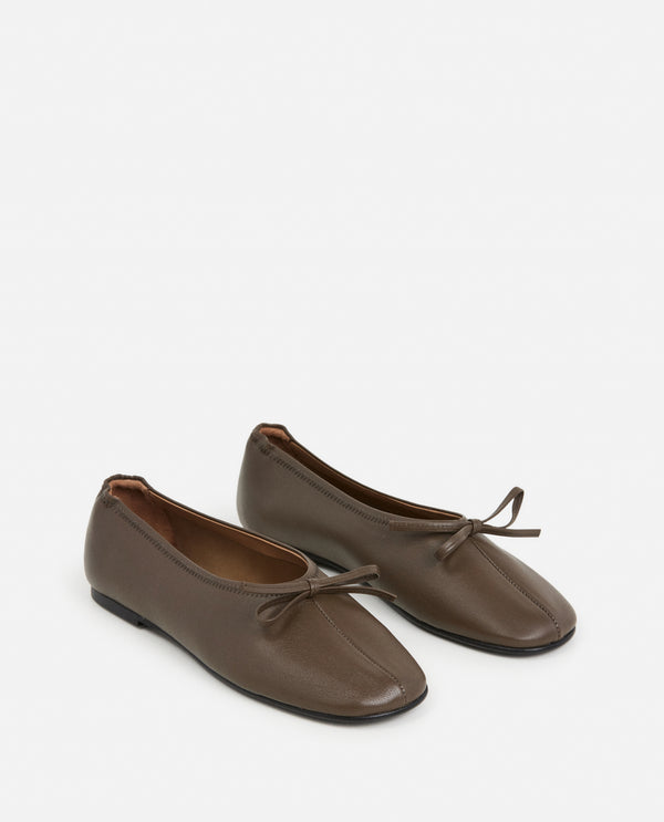 Flattered Blaise Leather Khaki