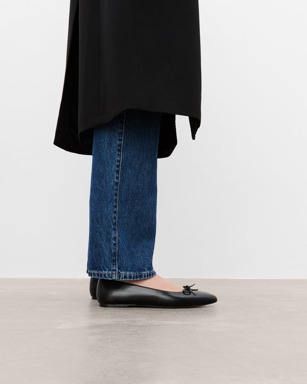 Flattered Bodil Leather Black