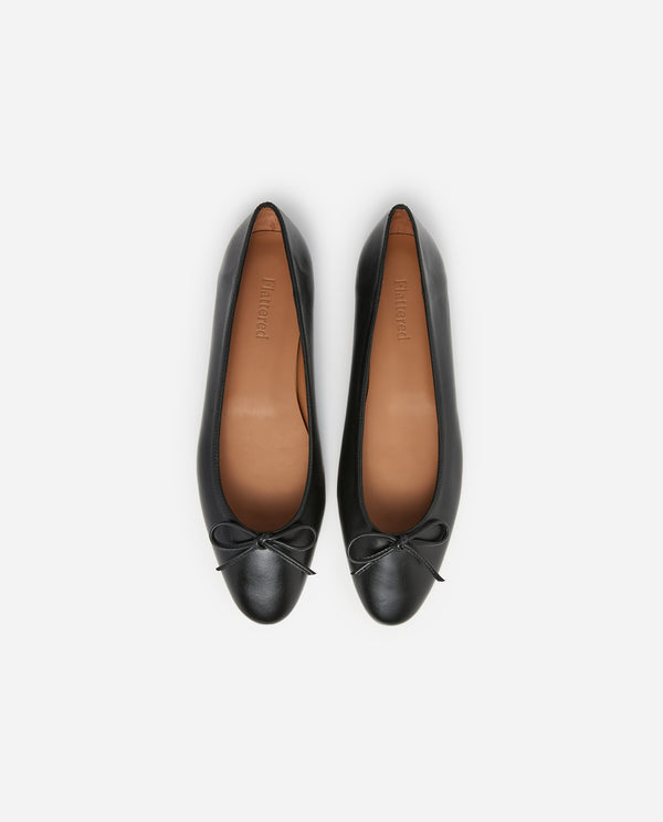Flattered Bodil Leather Black