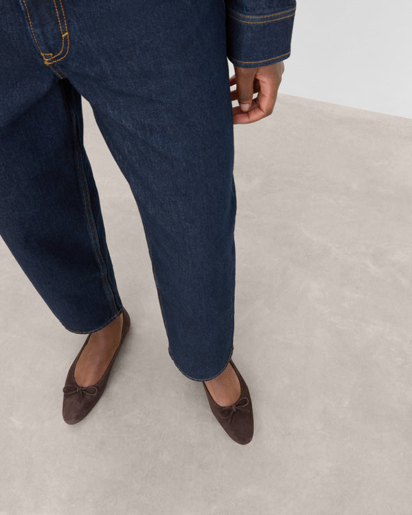 Flattered Bodil Suede Chocolate