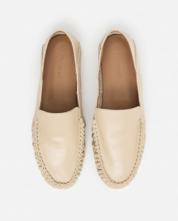 Flattered Bon Bon Leather Beige