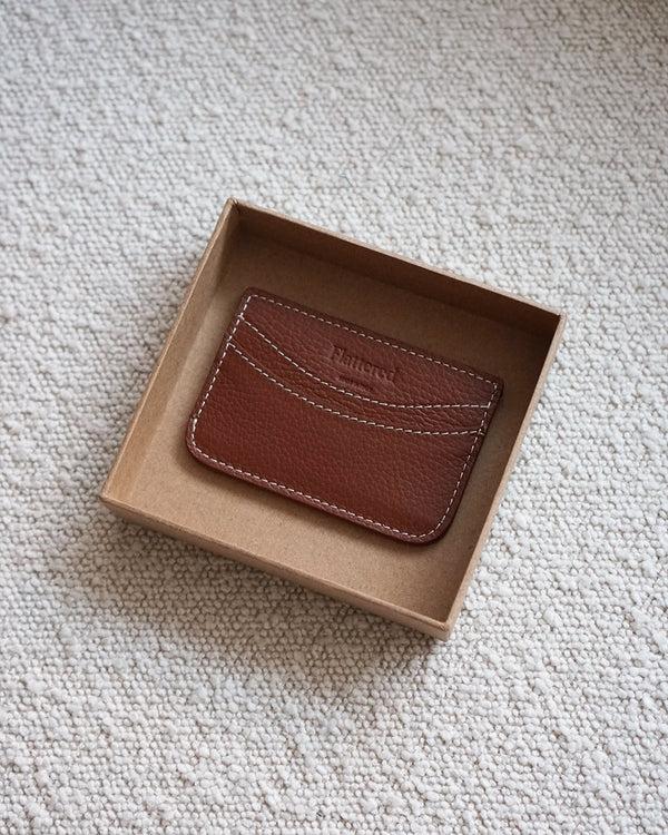 Flattered Bonnie Cardholder Leather Cognac