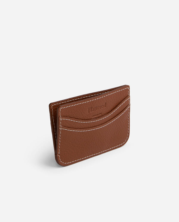 Flattered Bonnie Cardholder Leather Cognac