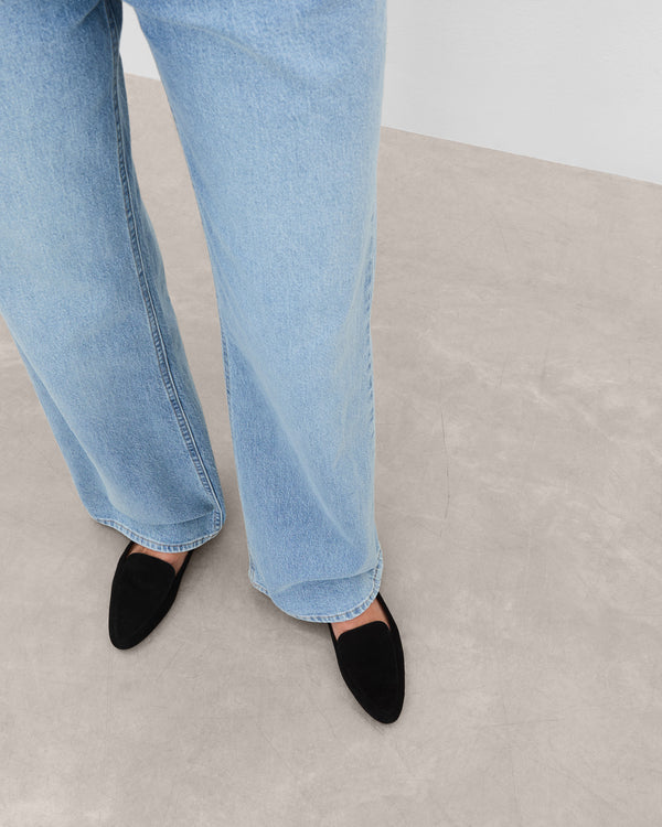 Flattered Cajsa Suede Black