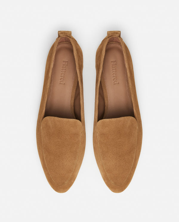 Flattered Cajsa Suede Cognac
