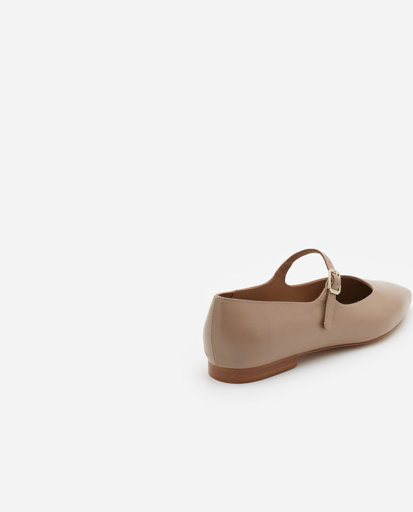 Flattered Camila Leather Beige