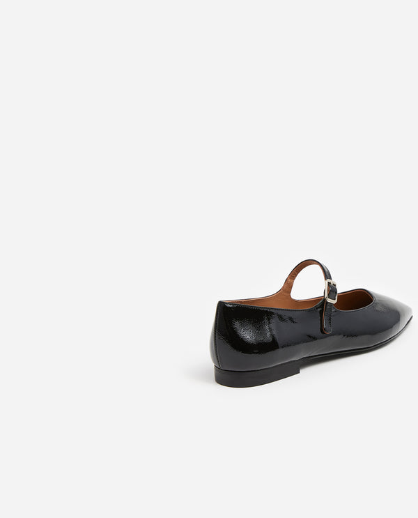 Flattered Camila Patent Leather Black