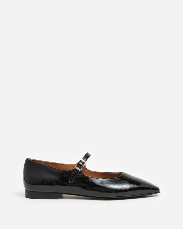 flattered Camila Patent Leather Black