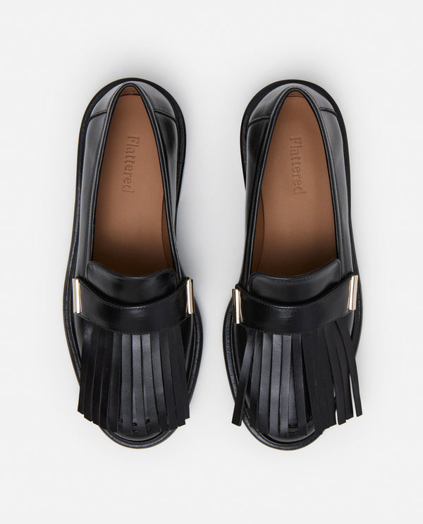 Flattered Carter Leather Black