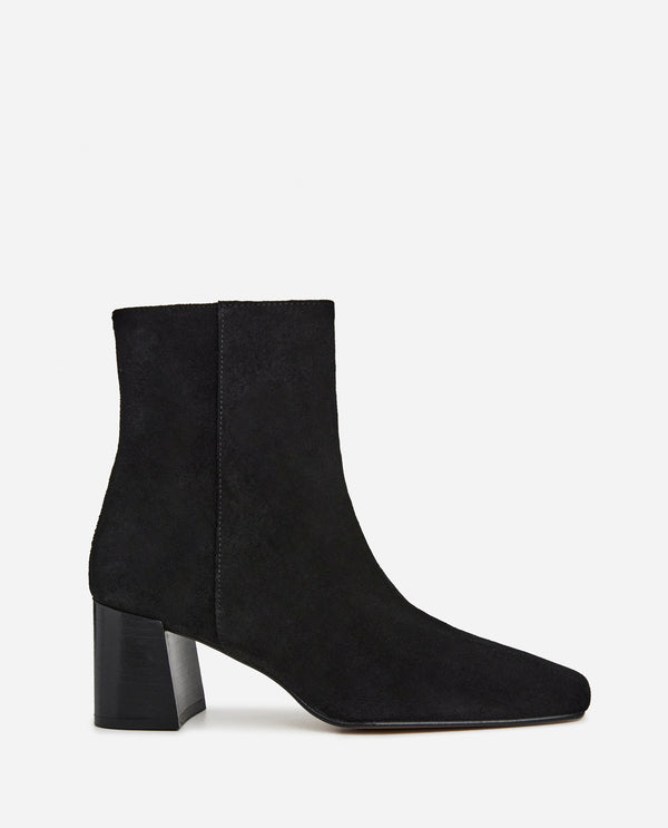 flattered Cay Suede Black