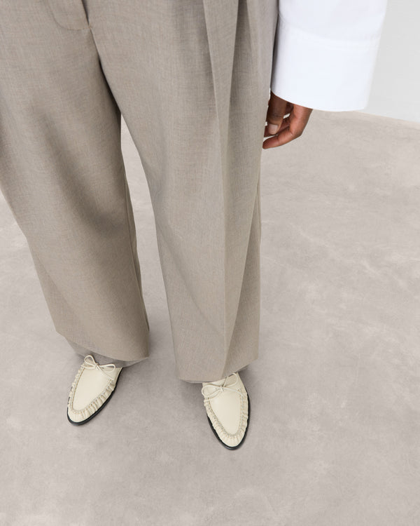 Flattered Dylan Leather Creme