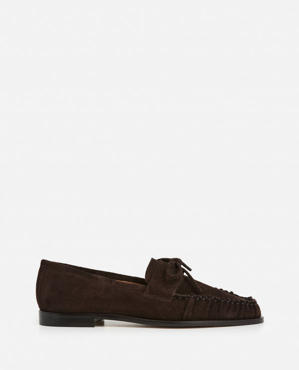 flattered Dylan Suede Chocolate