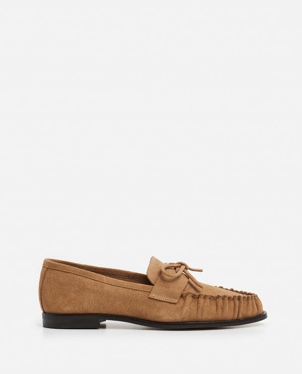 flattered Dylan Suede Cognac