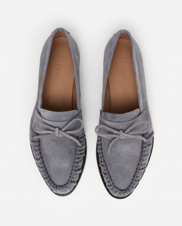 Flattered Dylan Suede Stone Grey